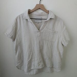 ❤️ Lola River Women's 100% Cotton Top Size L